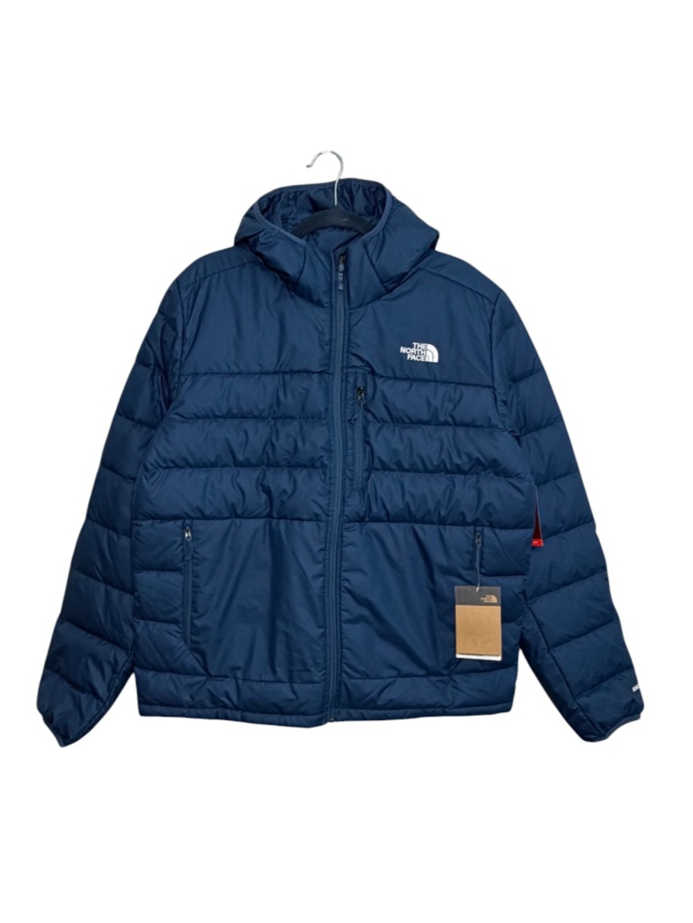 NWT The North Face Men’s Aconcagua 2 Hooded Down Puffer Jacket Shady Blue Size L